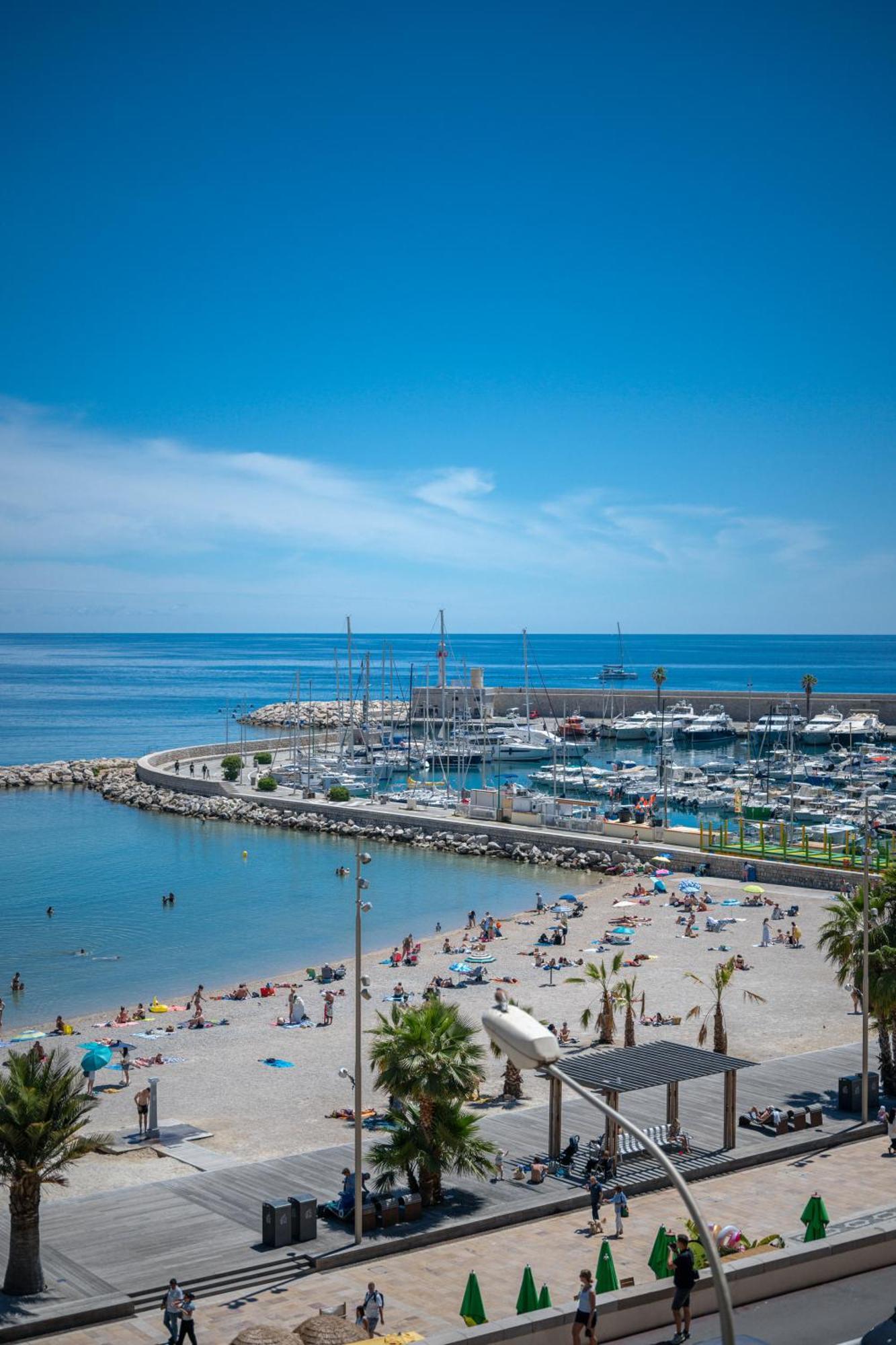 Les Sablettes - Bord De Mer - Vieille Ville - Parking Prive Menton Exterior foto
